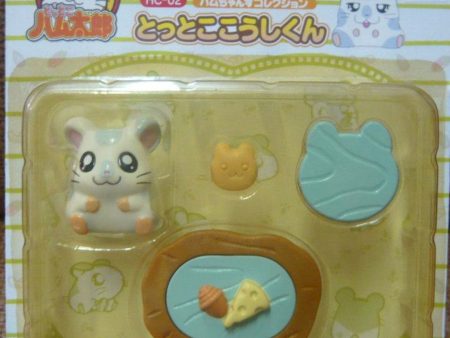 Epoch Toy Hamtaro And Hamster Friends HC-02 Mini Figure Play Set on Sale