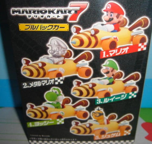 Furuta Super Mario Bros Mario Kart 7 5 Mini Trading Figure Set Sale