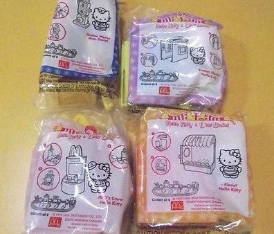 Mcdonalds Kids Happy Meal Hello Kitty Dear Daniel 4 Mini Figure Play Set Sanrio Online Sale