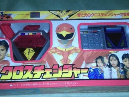 Bandai Power Rangers Super Sentai Jetman Red Fighter Morpher Trading Figure Used Fashion