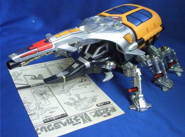 Bandai Juukou B-Fighter Beetle Borgs DX Mega Herakles Action Figure Used A Hot on Sale