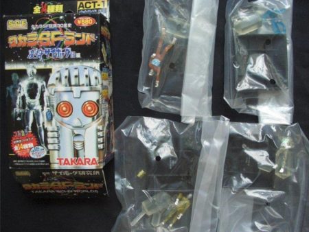 Takara Microman Sci-Fi Worlds 4 Trading Figure Set For Sale