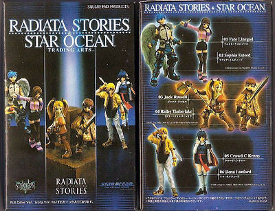 Square Enix Radiata Stories Star Ocean Trading Arts 6+1 Secret 7 Figure Set Used Cheap