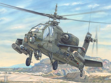 1 35 AH-64A Apache Early Plastic Model Kit Hot on Sale