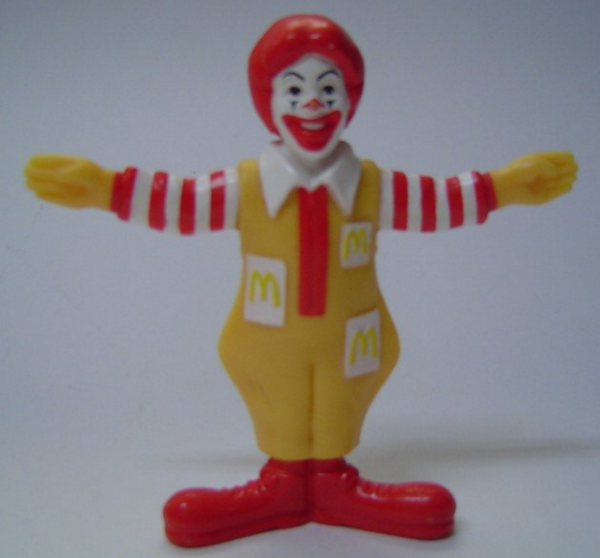 Mcdonalds 1995 Character Ronald McDonald Collection Figure Used For Sale