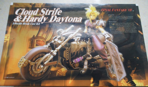 1 8 Final Fantasy VII 7 Cloud Strife Hardy Daytona Resin Cold Cast Model Kit Figure Cheap