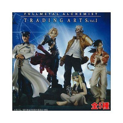 Square Enix Fullmetal Alchemist Trading Arts Part 1 5 Mini Figure Set For Sale