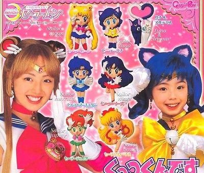 Bandai 2003 Pretty Soldier Sailor Moon Real Gashapon Capsule 7 Magnet Figure Online Sale