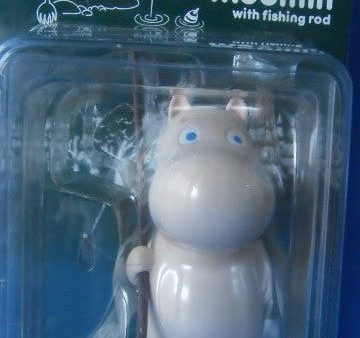 The Story of Moomin Valley Super Collection Moomin with Fishing Road Trading Figure For Cheap