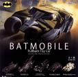 Kitan Club DC Hero Zone Gashapon Batman Batmobile Pullback Toy Car 5 Collection Figure Set Supply