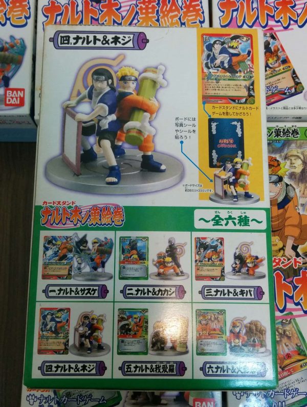 Bandai Naruto Shippuden Comic Cover 6 Mini Trading Figure Set Sale