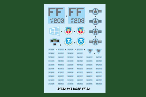 1 48 YF-23 Prototype Plastic Model Online Sale