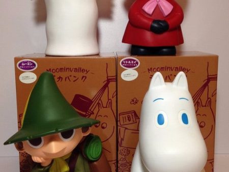 Japan The Story of Moomin Valley 4 9  Vinyl Coin Bank Figure Set Online