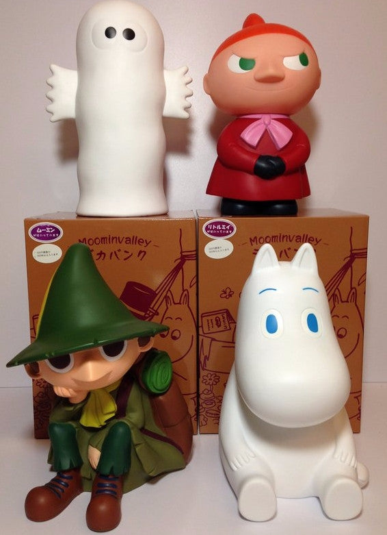 Japan The Story of Moomin Valley 4 9  Vinyl Coin Bank Figure Set Online