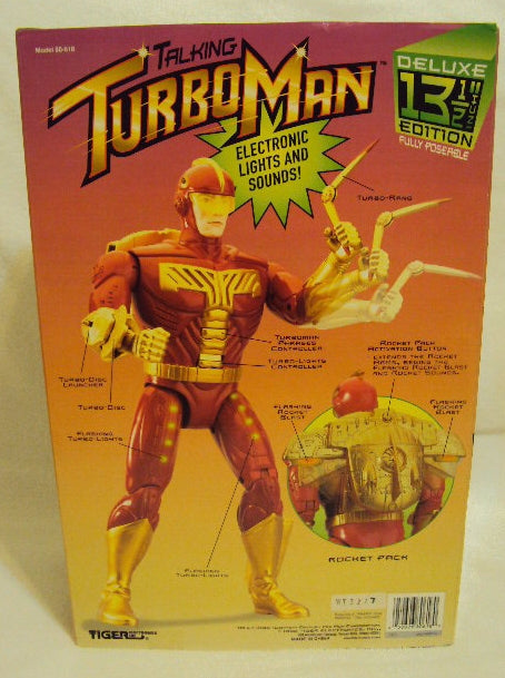 Tiger Jingle All The Way Turbo Man Arnold Schwarzenegger Action Doll Figure For Sale