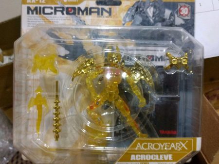 Takara Microman Micronauts Micro Acroyear X Action Series AX-12 AcroCleve Figure For Cheap