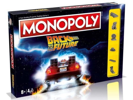 Back to the Future Monopoly Board Game Hot on Sale