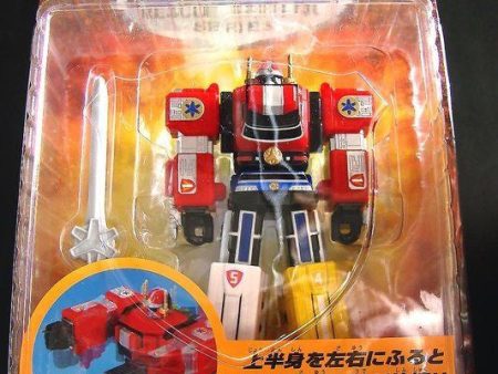 Bandai Power Rangers Gogo Five V Lightspeed Rescue Victory Robo RB-1 Action Figure For Discount