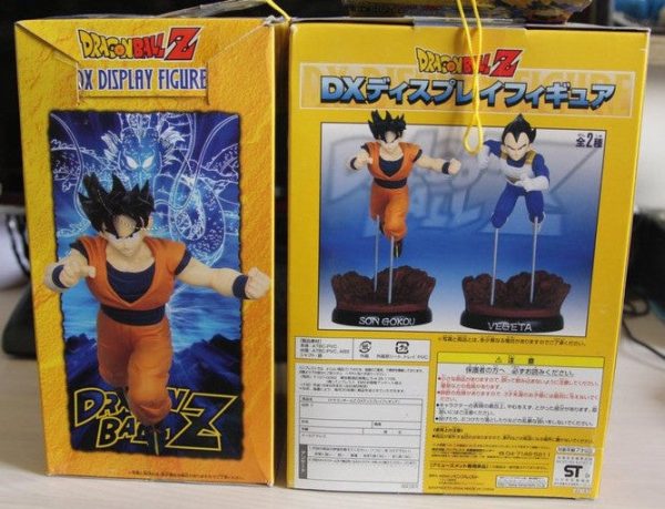 Banpresto Dragon Ball Z DX Display Son Gokou & Vegeta 2 Trading Figure Set on Sale