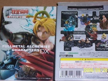 Organic Fullmetal Alchemist Characters DX 7+3 Secret 10 Figure Set Supply