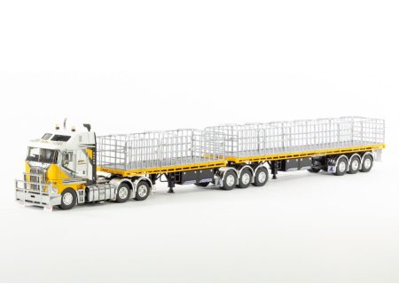 1 50 Big Hill Cranes Kenworth - Freighter B Double Combination Cheap