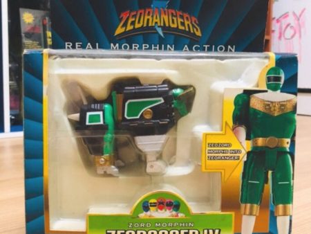 Bandai Power Rangers Zeo Ohranger Real Morphin Action IV Green Fighter Action Figure Online Hot Sale