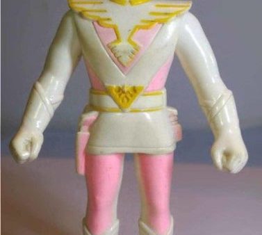 Bandai 1991 Power Rangers Super Sentai Jetman White Swan Fighter Soft Vinyl Action Figure Used Online