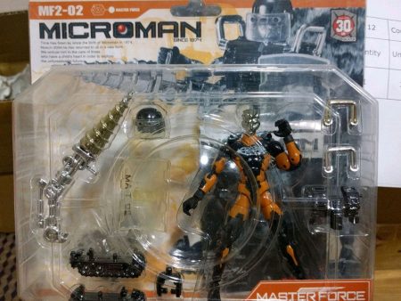 Takara Microman Micronauts Micro Action Series Master Force MF2-02 Groundmaster Alan Figure For Sale