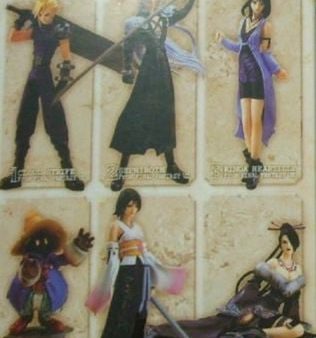 Square Enix Final Fantasy Trading Arts Vol 1 6 Color 6 Silver 12 Collection Figure Sale