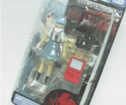 Takara 1 18 Microman Micro Action Series MA-40 Evangelion Rei Ayanami School Uniform Ver Figure Hot on Sale