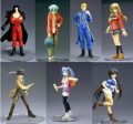 Square Enix 2005 Gangan Trading Arts 7 Color Figure Set For Cheap