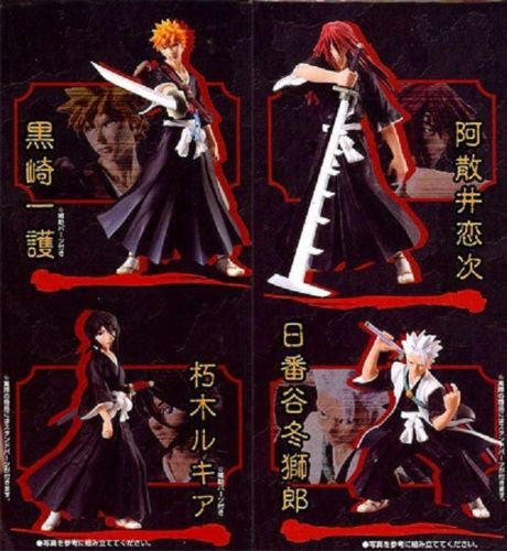 Bandai Bleach Characters Collection Trading Part 1 4 Mini Figure Set For Sale