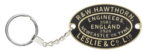 Marston 3 Hawthorn Leslie Worksplate Keyring 3581 For Cheap