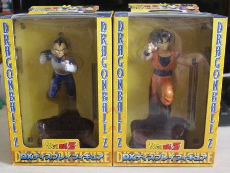 Banpresto Dragon Ball Z DX Display Son Gokou & Vegeta 2 Trading Figure Set on Sale