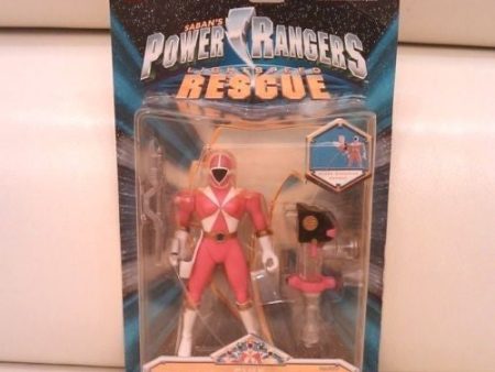 Bandai Power Rangers Gogo Five V Lightspeed Rescue Pink Fighter 5  Action Figure Discount