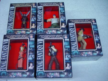 Banpresto 1999 Final Fantasy VIII 8 5 Mini Trading Collection Figure Kinneas Loire Trepe Seagill For Cheap