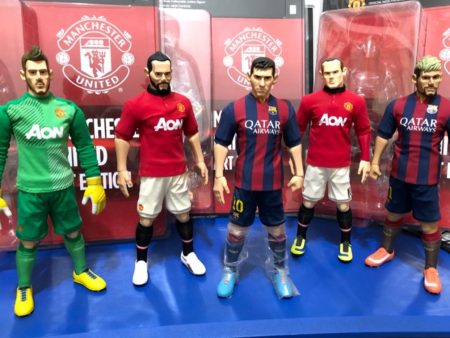 ZCWO 1 6 12  Fools Paradise De Gea Giggs Messi Rooney Neymar Jr 5 Action Figure Set Used Online Sale