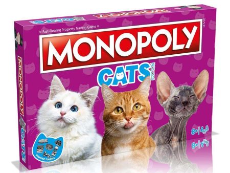 Cats Monopoly Board Game on Sale