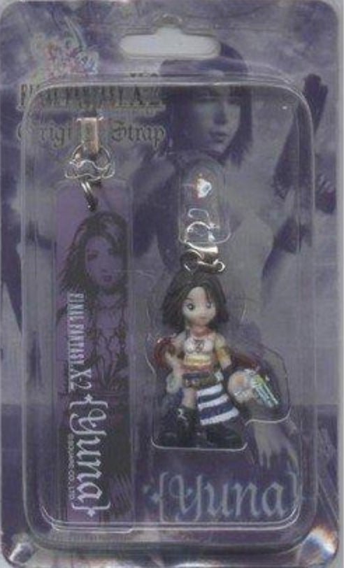 Square Enix Final Fantasy 10 X-2 Yuna Phone Strap Mascot Trading Figure Type B Online Sale