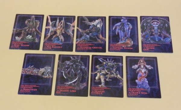 Square Enix Final Fantasy Creatures Archive Vol 4 9 Crystal Ver Trading Figure Set Hot on Sale