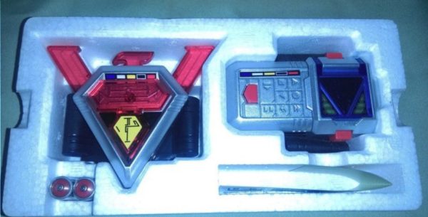 Bandai Power Rangers Super Sentai Jetman Red Fighter Morpher Trading Figure Used Fashion