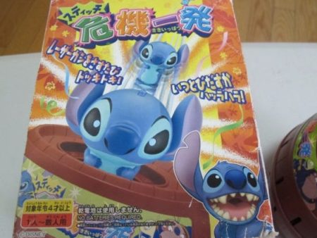 Tomy Blackbeard Boss Pop Up Pirate Disney Lilo & Stitch Ver Play Game Set Figure Used For Cheap