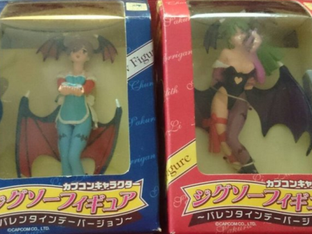 Banpresto Capcom Vampire Savior Darkstalkers Lilith & Morrigan Valentine Ver Pvc Figure Set Supply