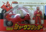 Bandai Power Rangers Ninja Sentai Kakuranger Red Fighter Moto Cycle Bike Car Action Figure For Sale