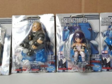 Sega Ghost In The Shell Stand Alone Complex Mini Display Vol 2 4 Trading Figure Set Hot on Sale