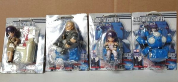 Sega Ghost In The Shell Stand Alone Complex Mini Display Vol 2 4 Trading Figure Set Hot on Sale