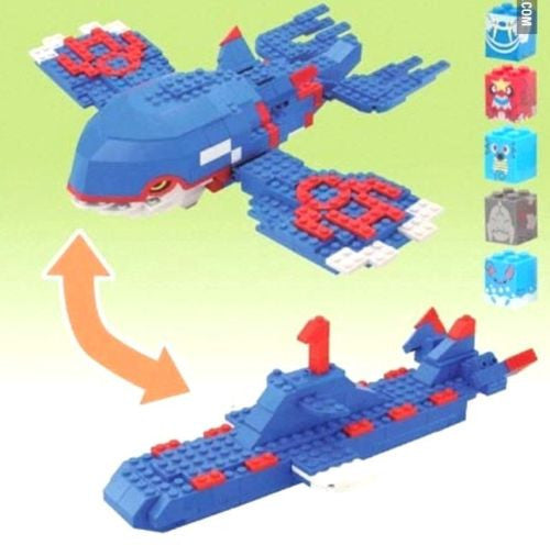 Bandai Megabloks PM04198 Pokemon Pocket Monster Advanced Generation Kyogre Figure on Sale