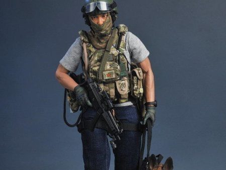 Soldier Story 1 6 12  SDU Special Duties Unit Assault K9 Action Figure on Sale