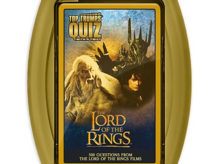 The Lord of the Rings Top Trumps Quiz Game Card Game Hot on Sale