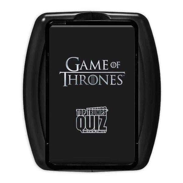 Game of Thrones Top Trumps Quiz Card Game Discount